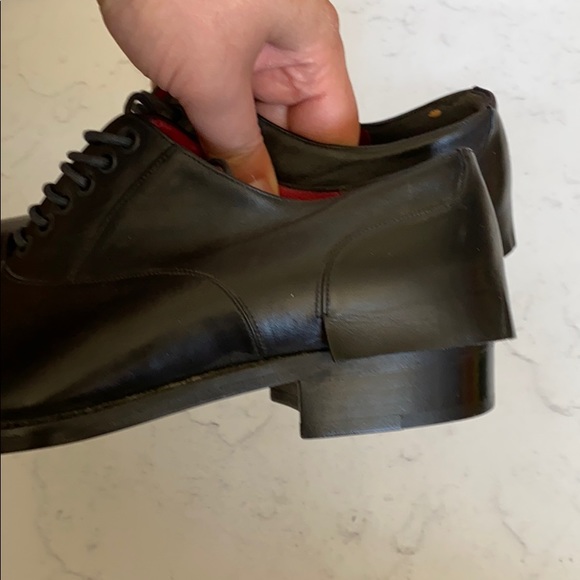 DRIES VAN NOTEN [black oxford lace up flats] - Picture 3 of 8